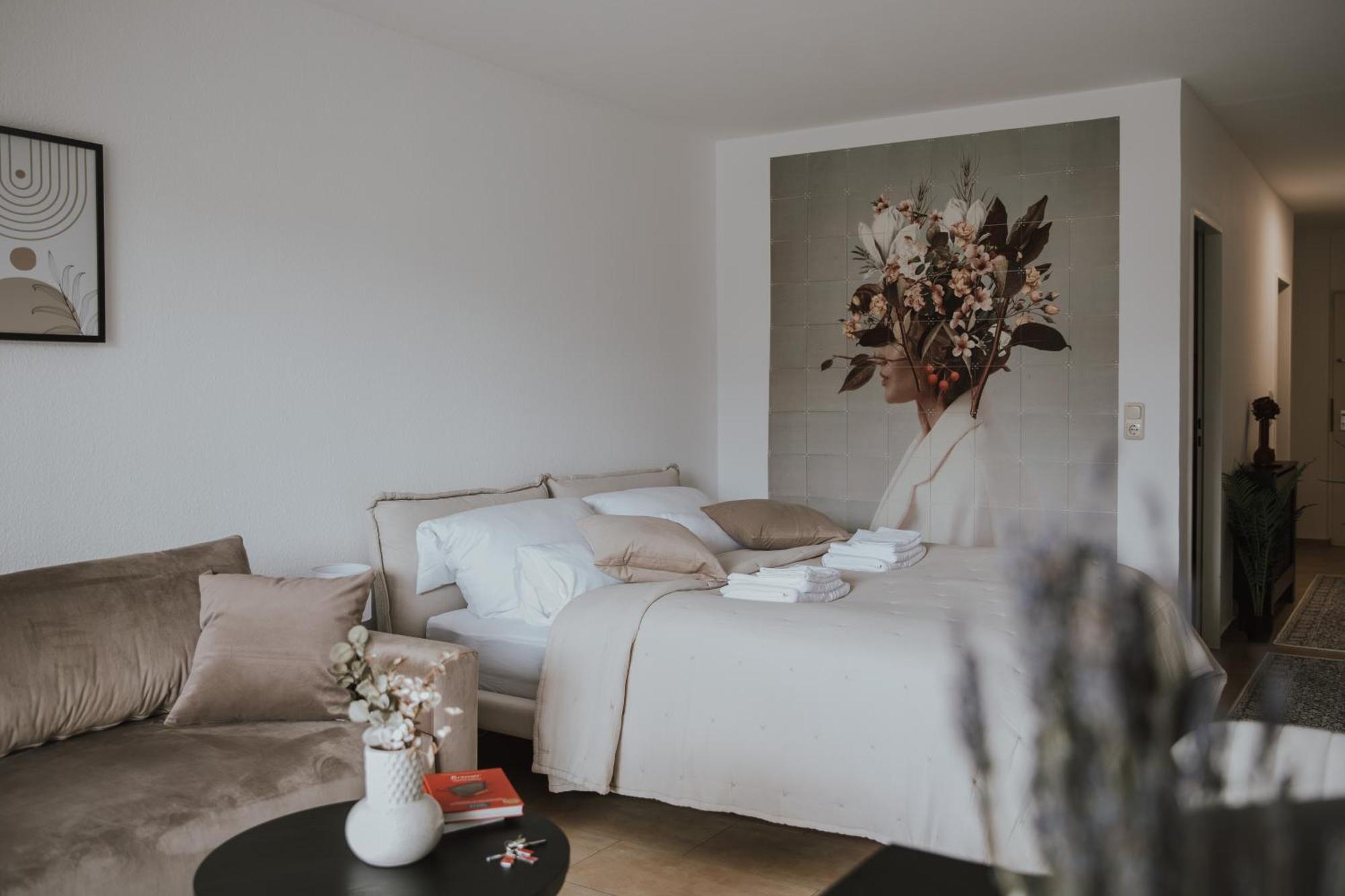 Moderne Wohnung Mit Weserblick Und Uferpromenade Brema Exterior foto